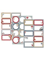 Haza-Witbaard Cadeau etiketten Sint & Co. (3 vel, assorti)