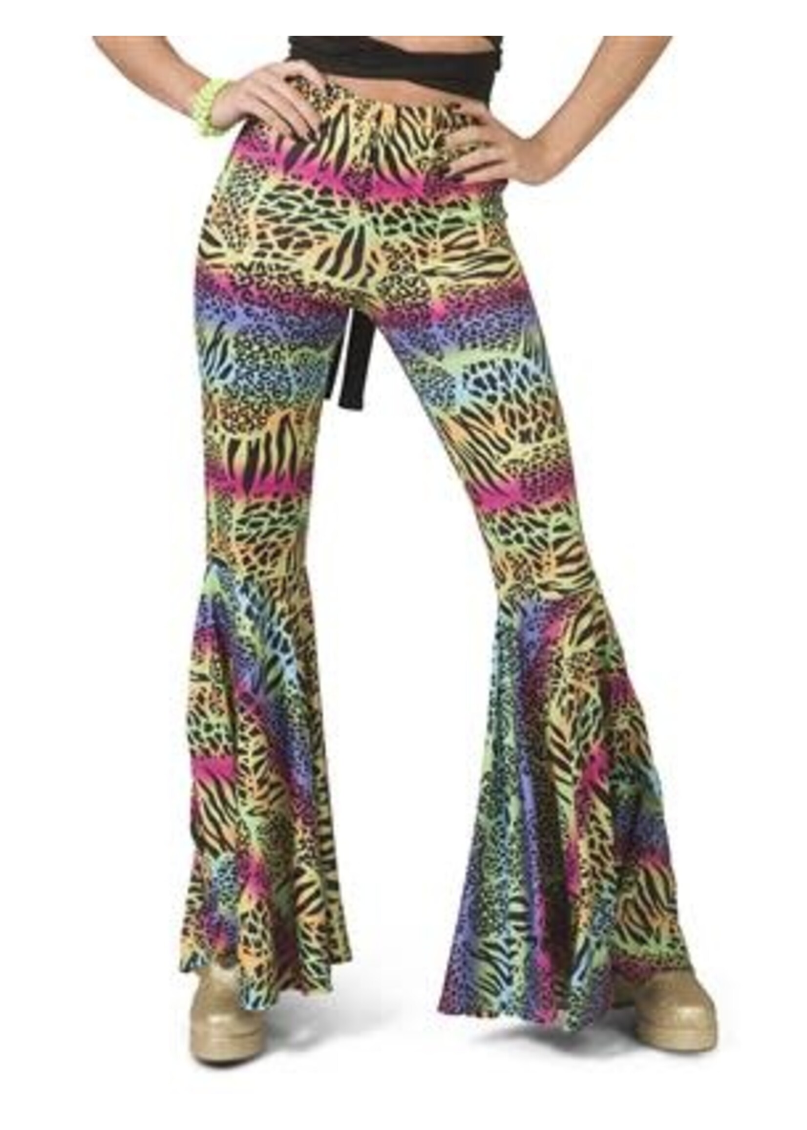 Feestkleding Breda Broek met dieren print