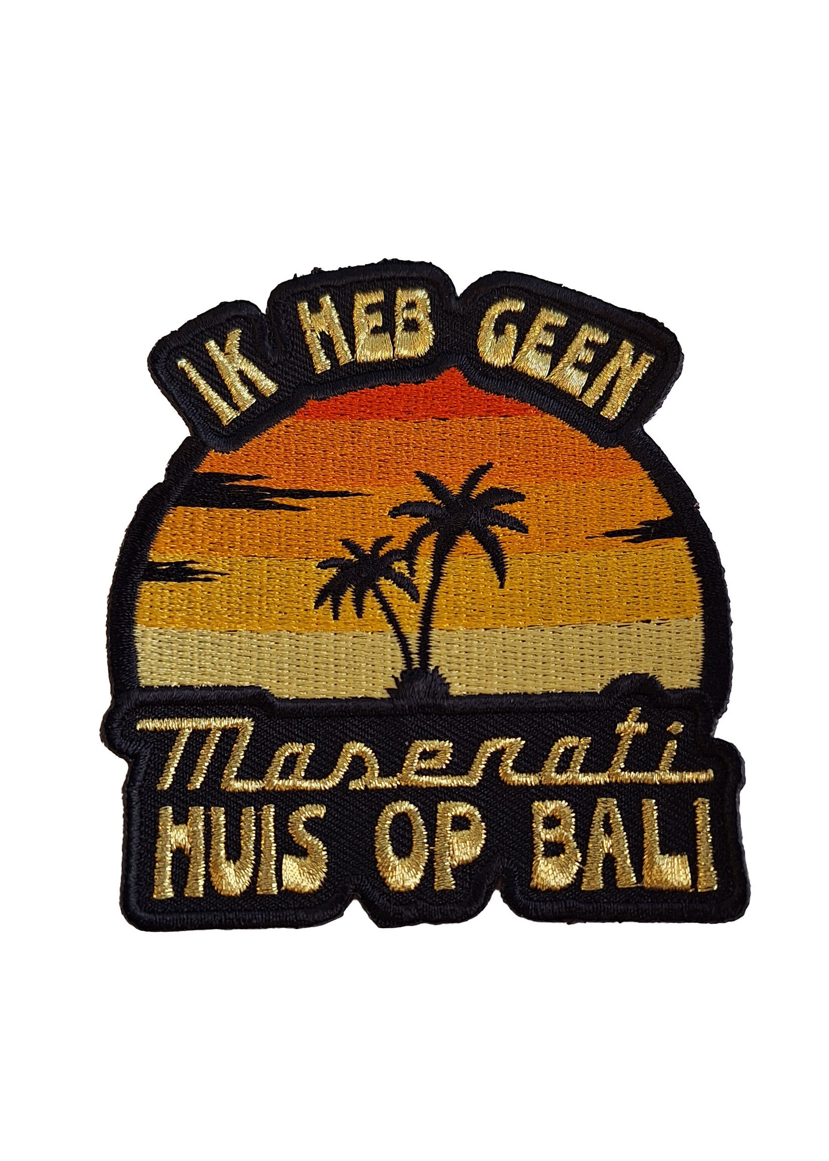 Feestkleding Breda Embleem Huis op Bali EMB-081