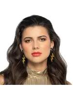 Boland Paar oorbellen Bliksem (clip-on)