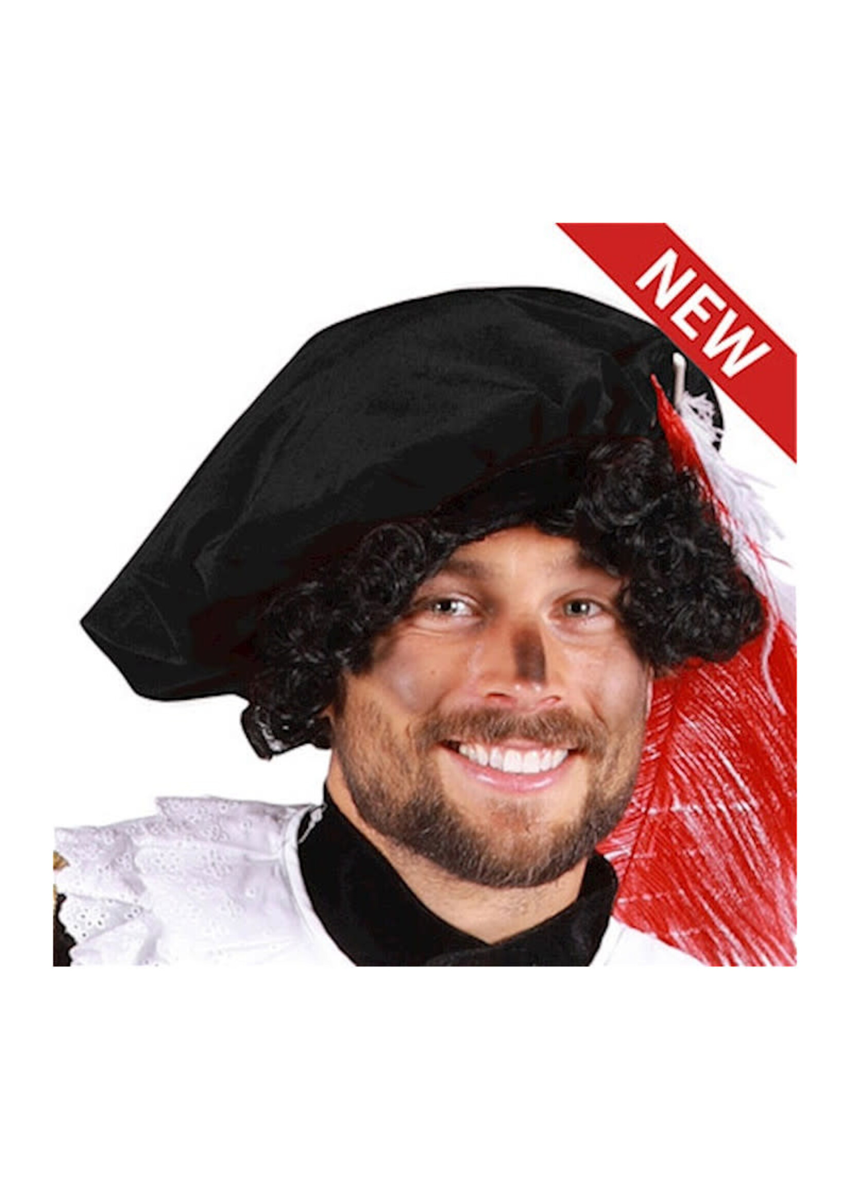 Thetru Baret zonder veer zwart