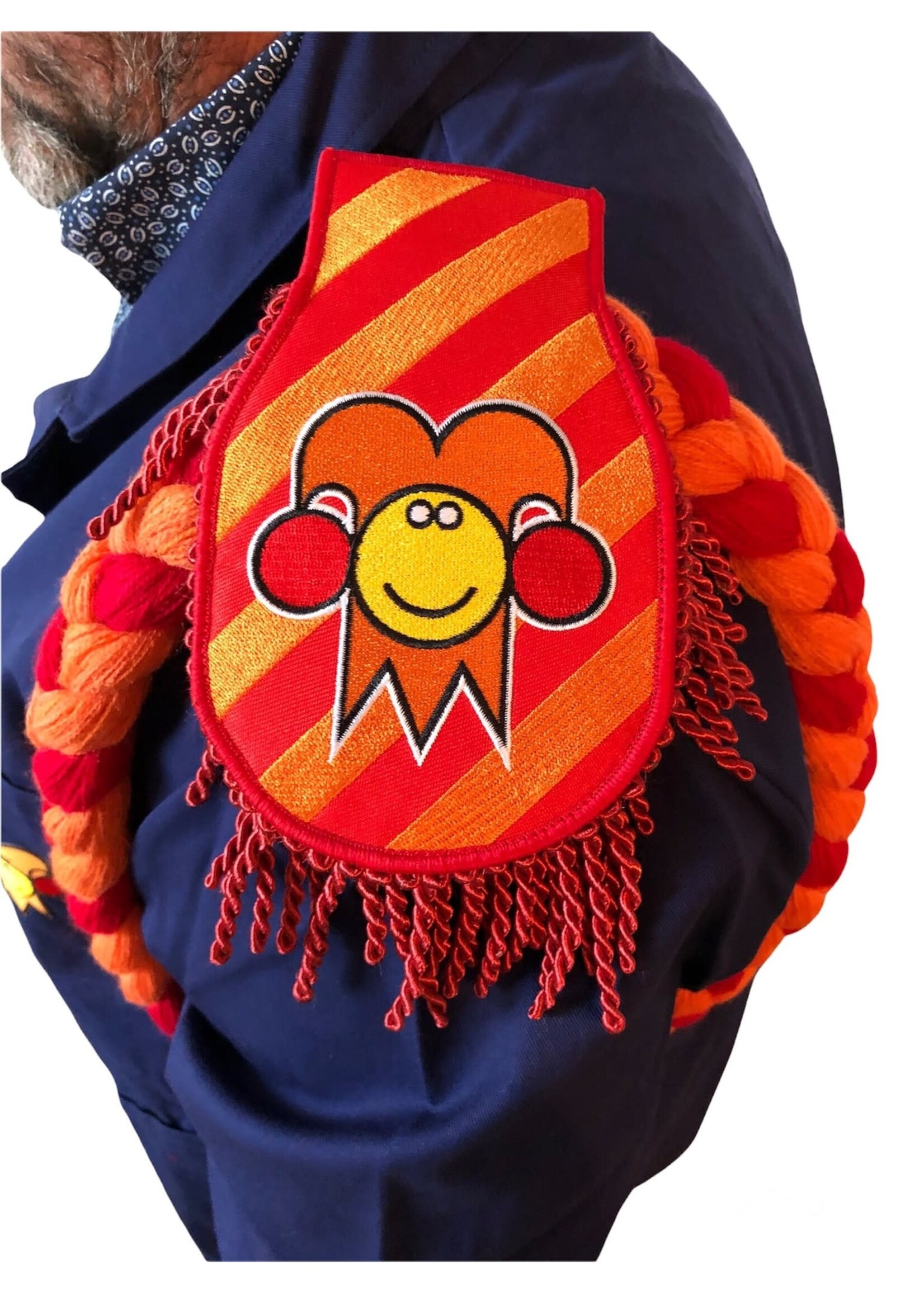 Feestkleding Breda Officiële Kielegat® epauletten (per set 2 stuks)