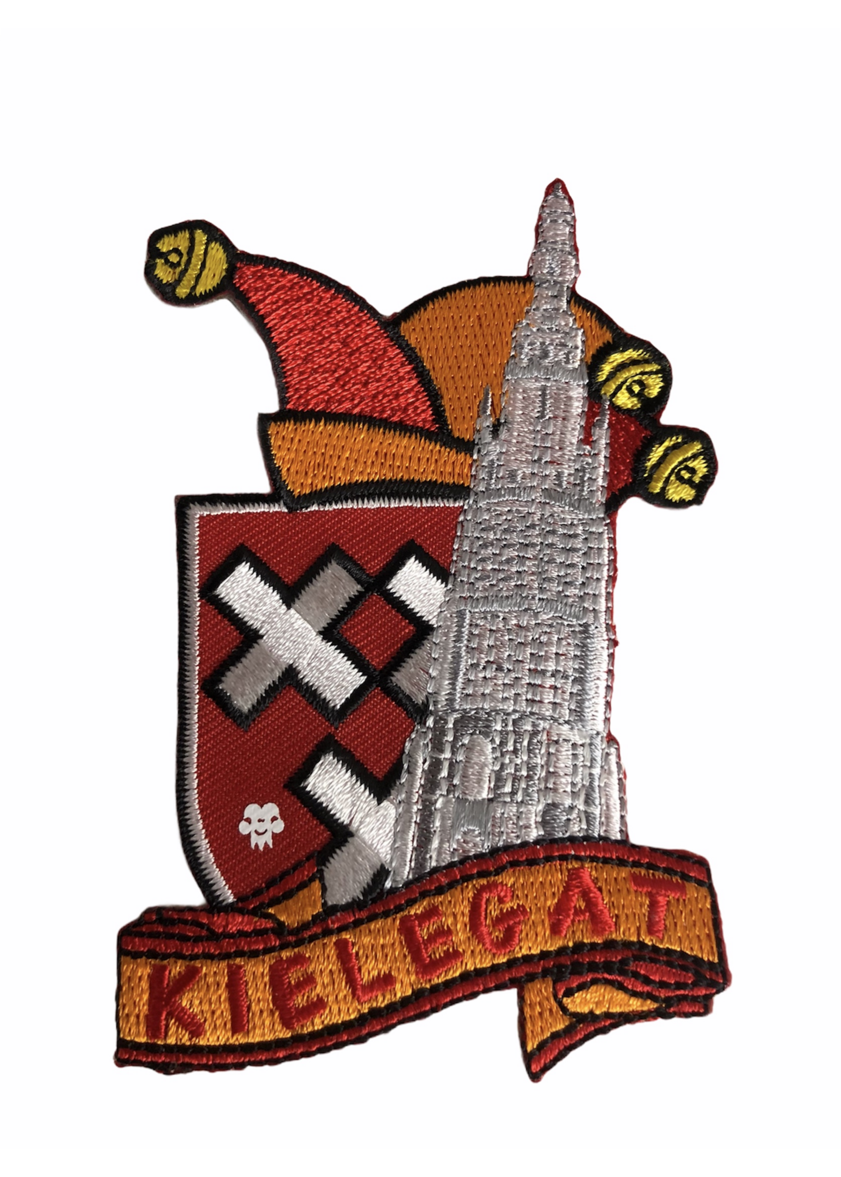 Feestkleding Breda Officieel Kielegat® Borduurlogo 'Kielegat Toren' EMB-047