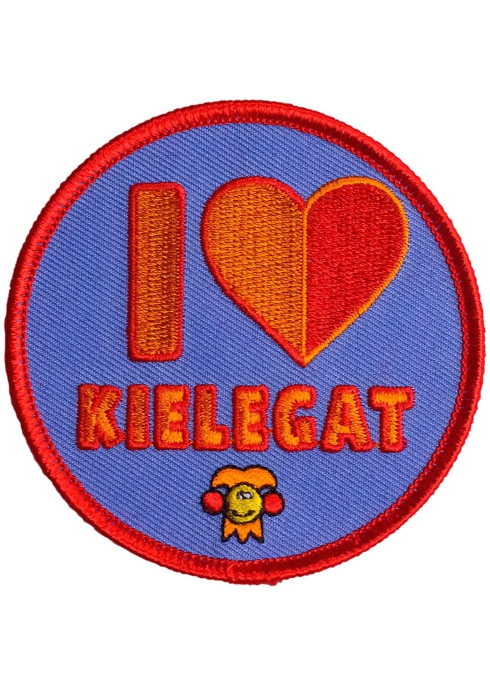 Feestkleding Breda Officieel Kielegat® Borduurlogo I love Kielegat EMB-049
