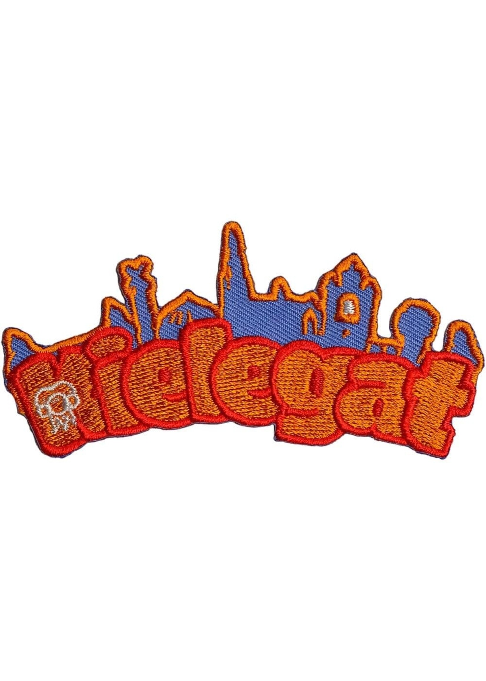 Feestkleding Breda Officieel Kielegat® Borduurlogo skyline Kielegat 100x48mm EMB-050