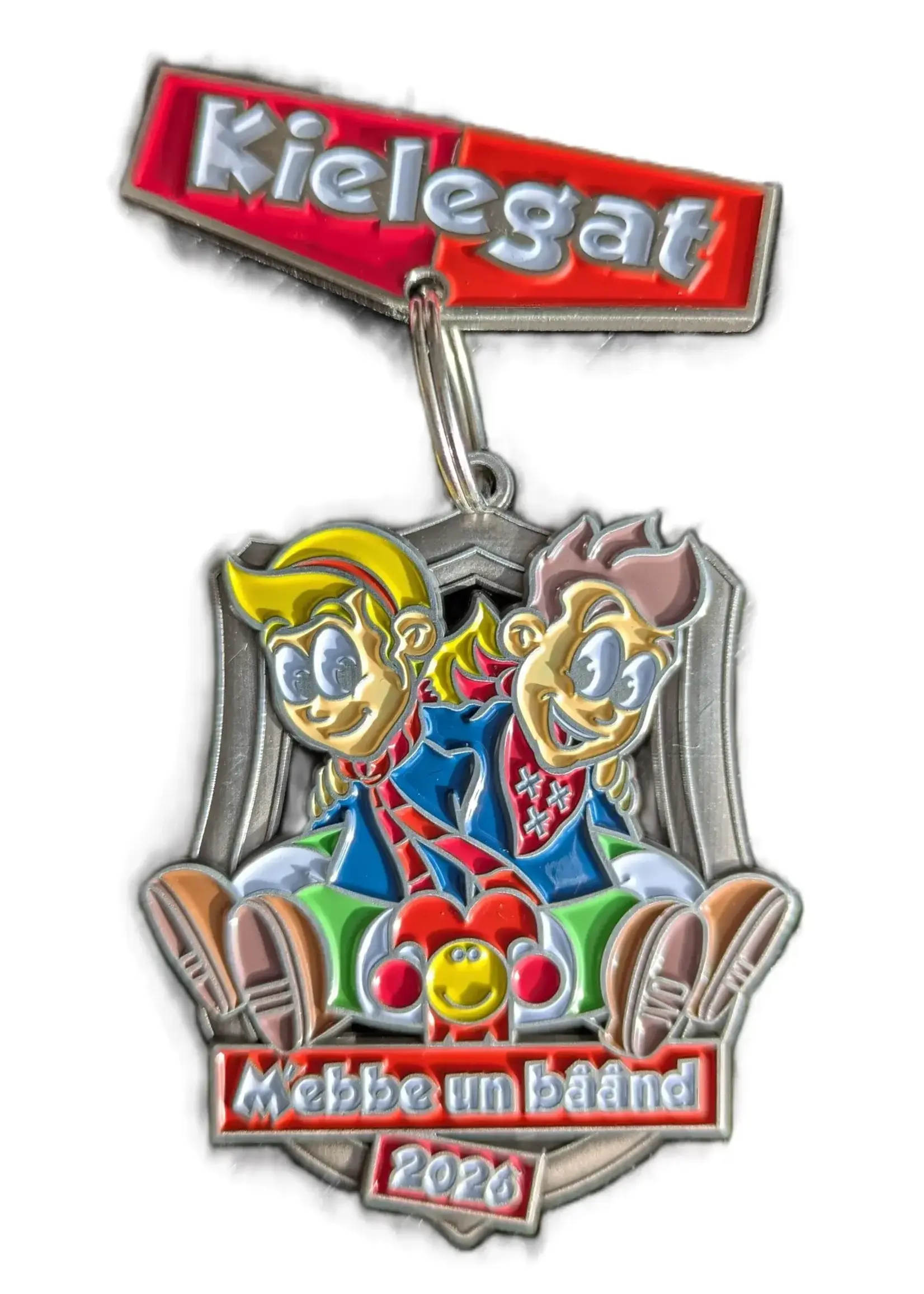 Feestkleding Breda Officiële Kielegat® medaille 2026 "M'ebbe un bâând”