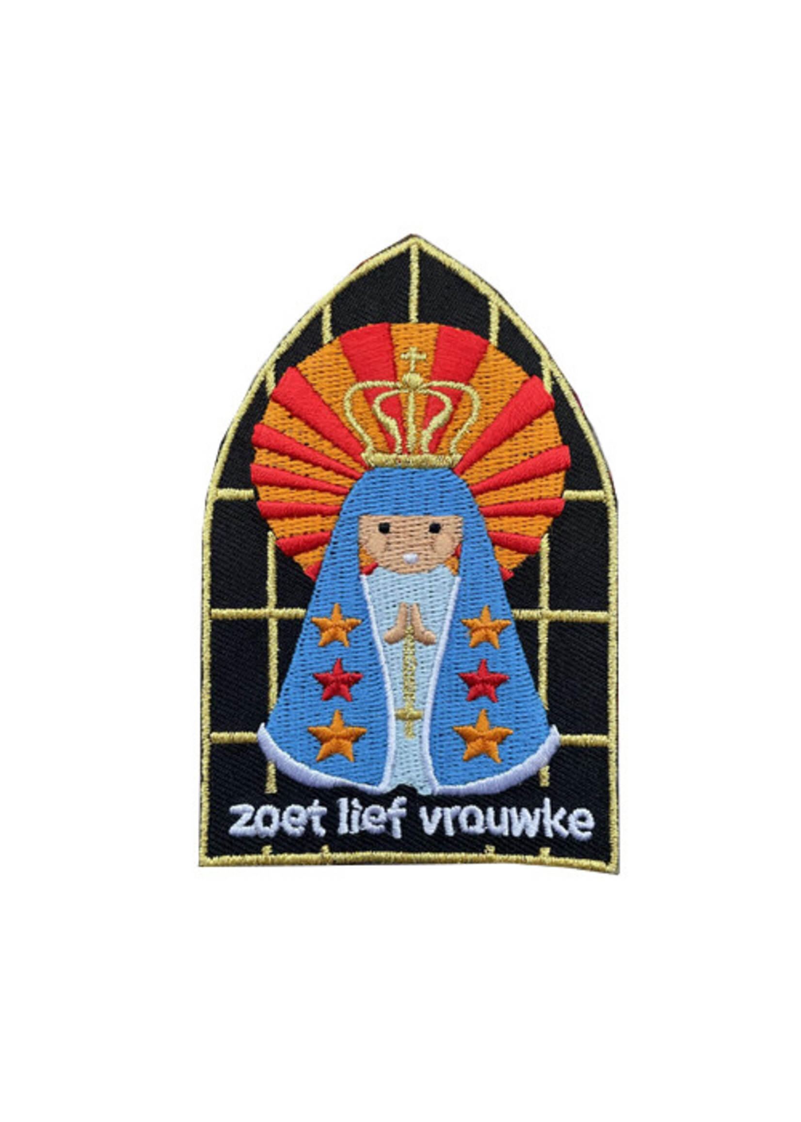 Feestkleding Breda Embleem Zoet lief vrouwke EMB-090