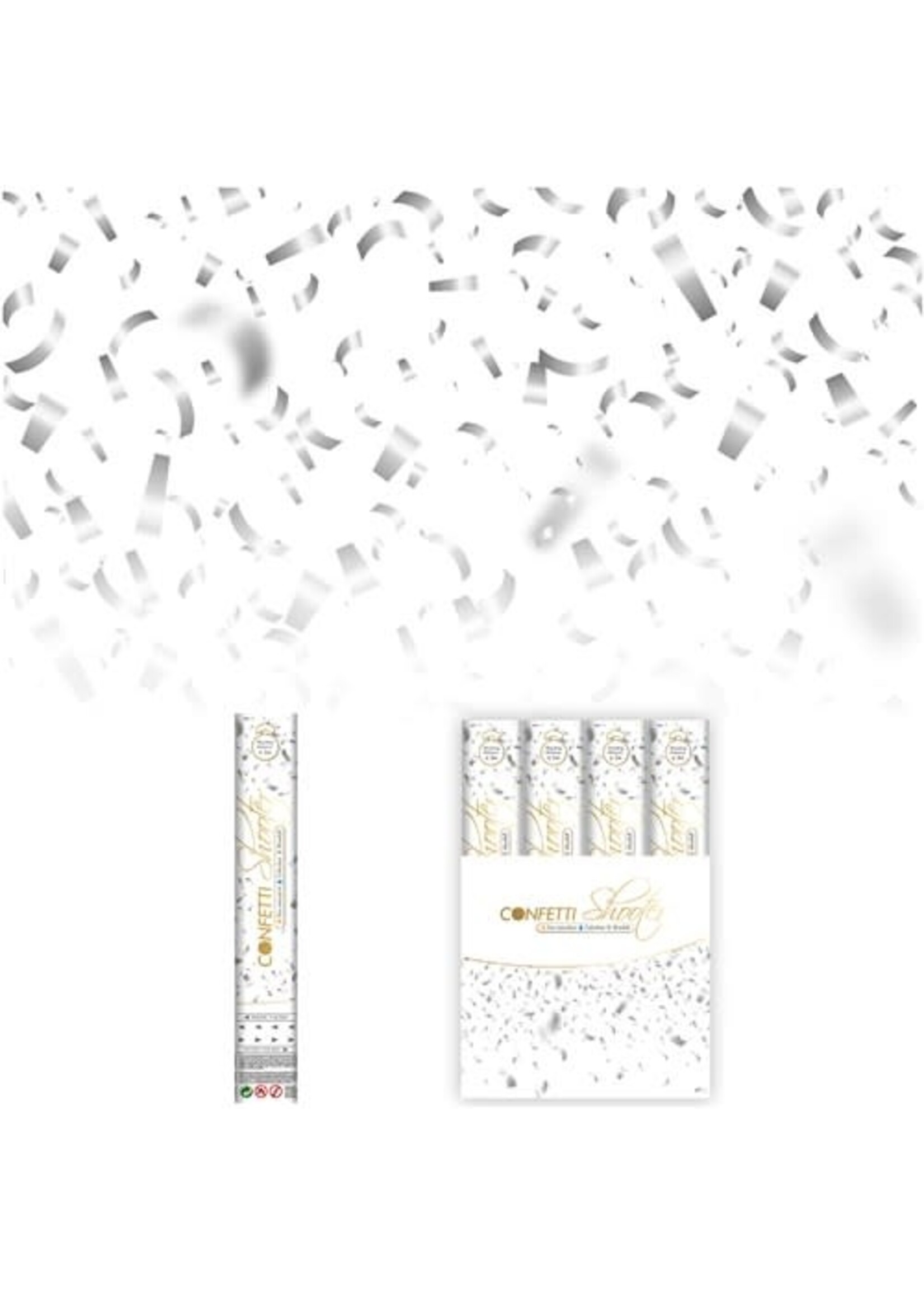 Haza-Witbaard Confetti shooter zilver brandvertragend