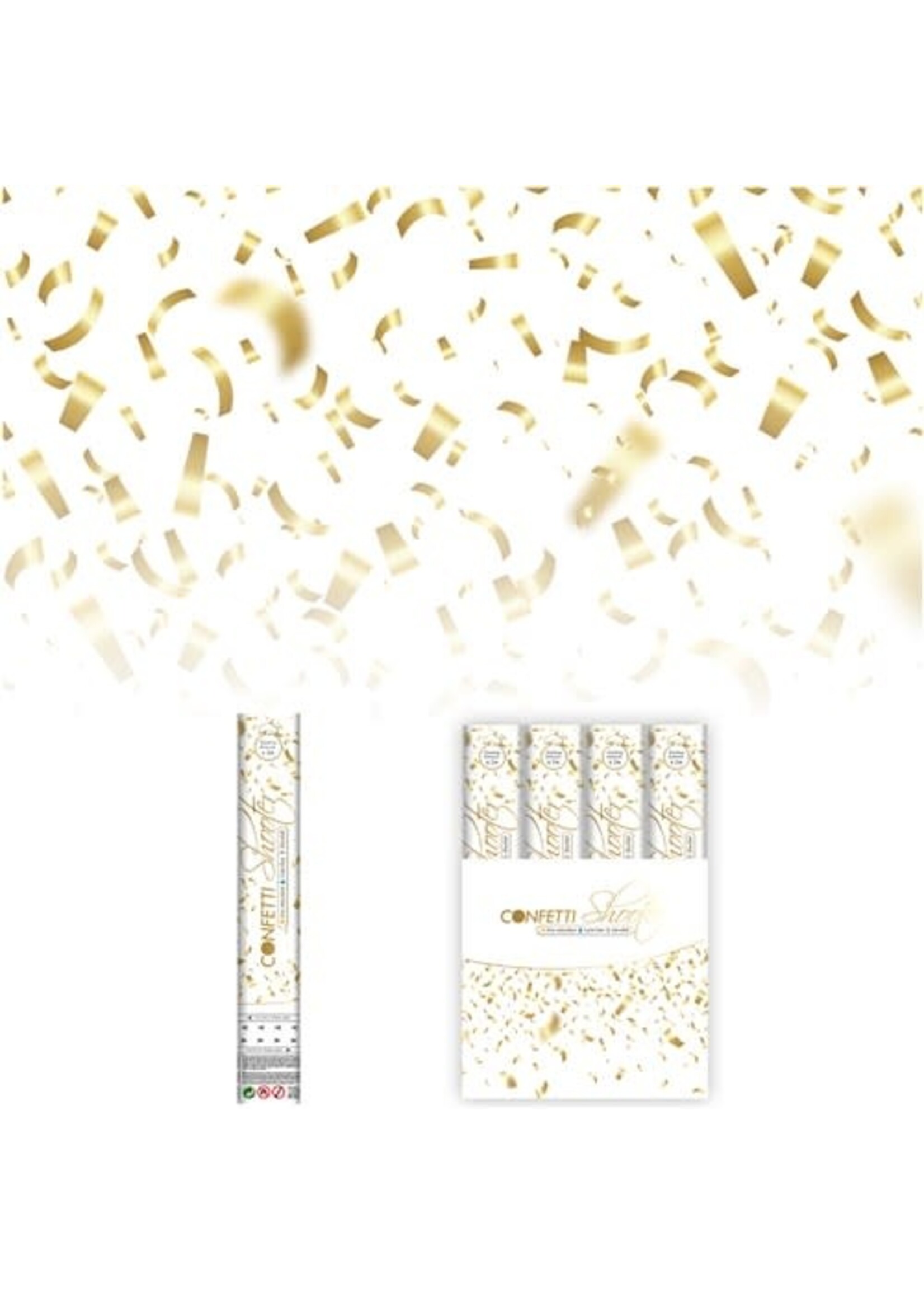 Haza-Witbaard Confetti shooter goud brandvertragend