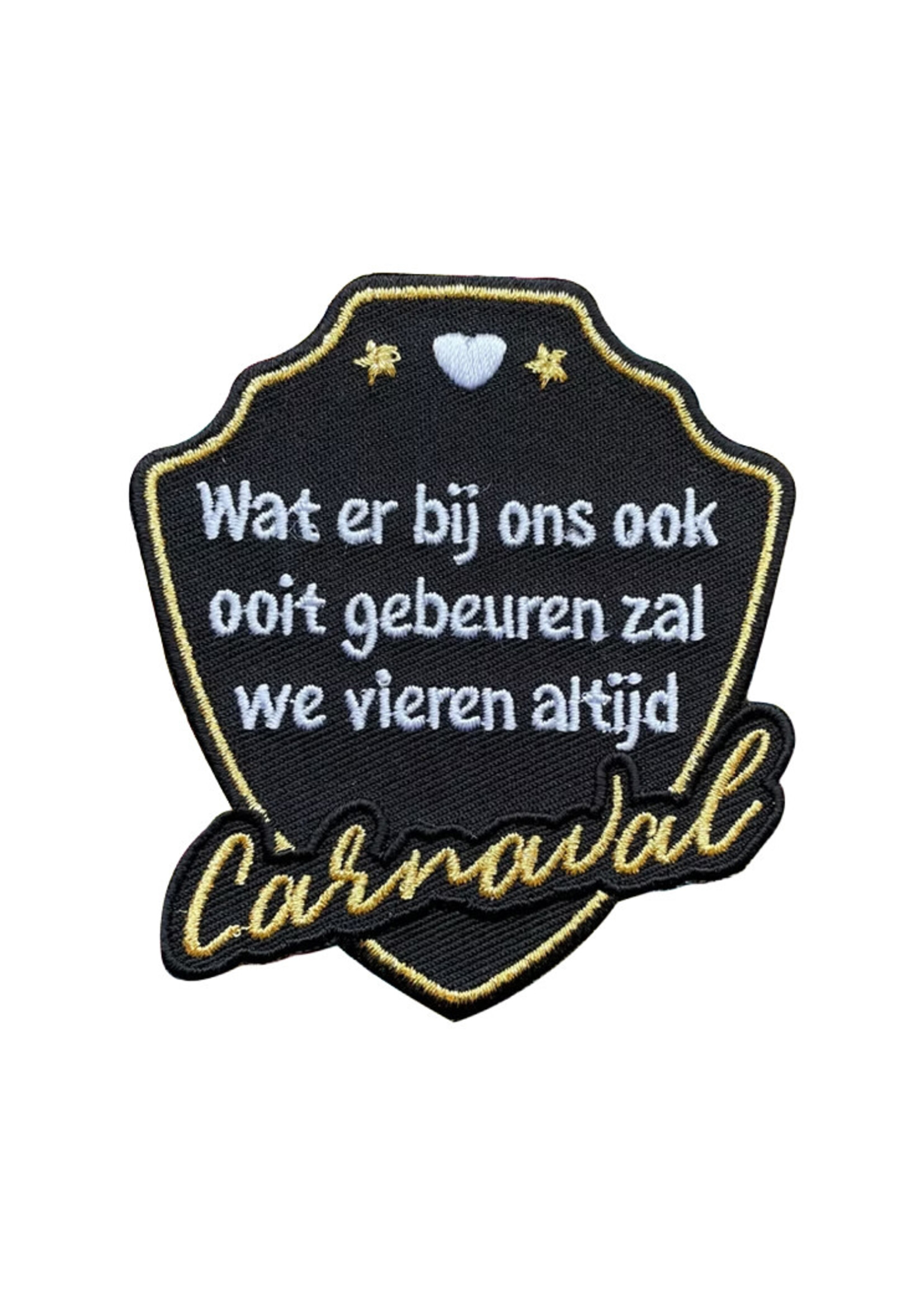 Feestkleding Breda Embleem Wat er ook gebeuren zal... EMB-099