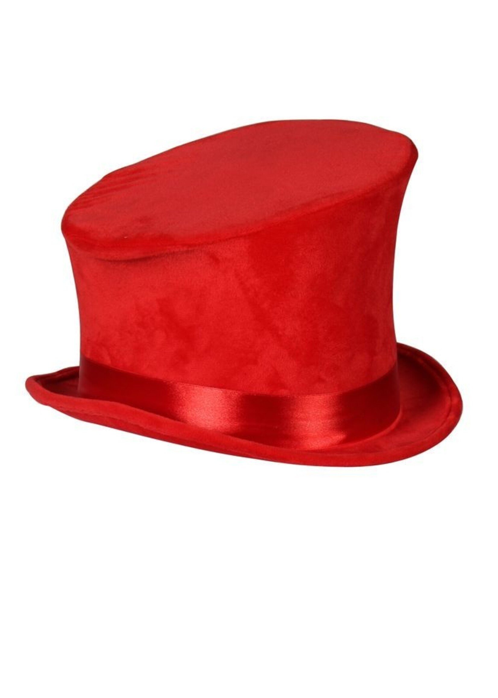 Thetru Hoge Hoed "Asymetric" Rood