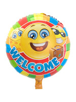 Feestkleding Breda Welkom Thuis Emoji Ballon - 45 cm