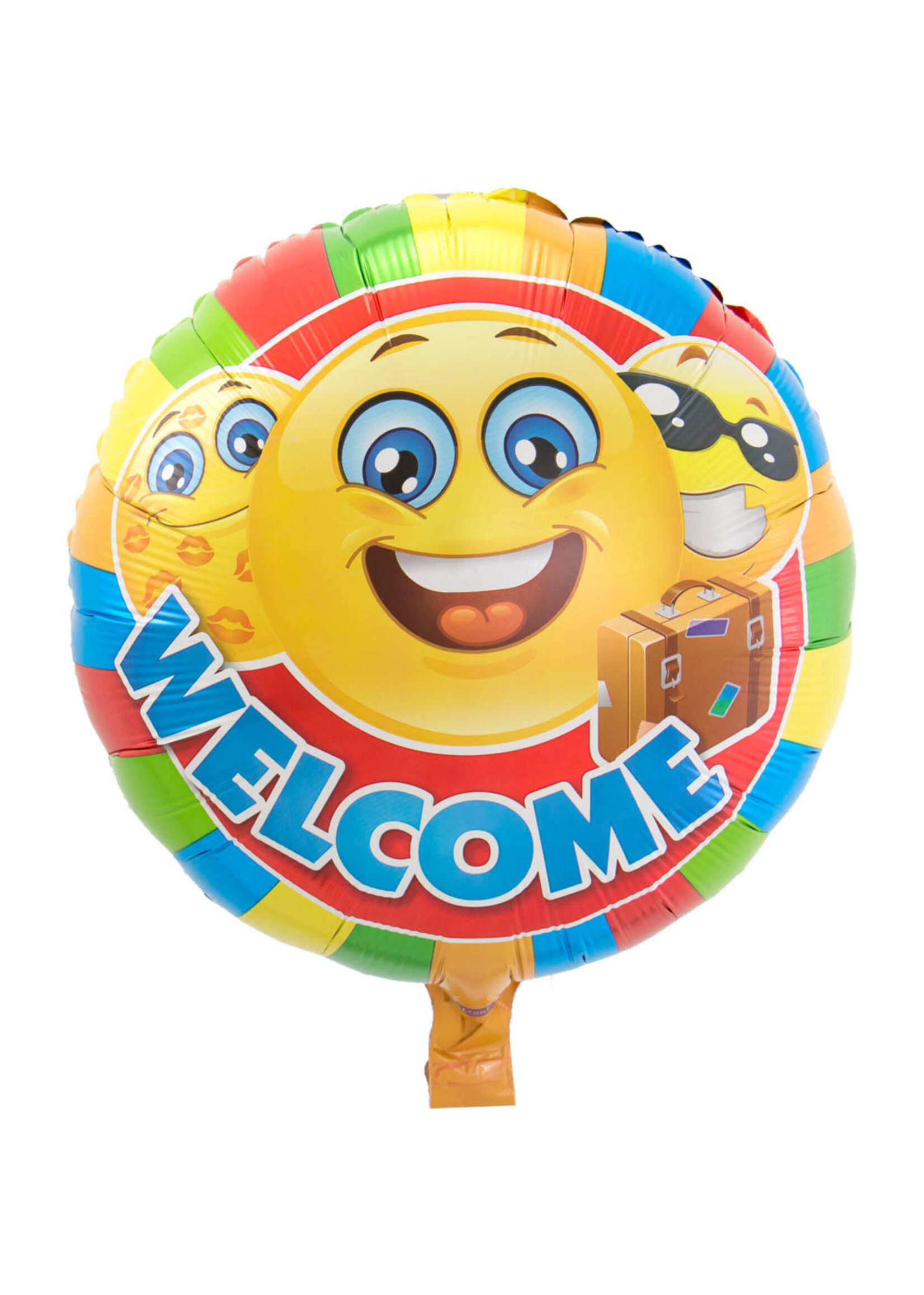 Feestkleding Breda Welkom Thuis Emoji Ballon - 45 cm
