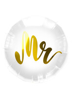 Feestkleding Breda Folieballon 'Mr' Bruiloft - 45 cm