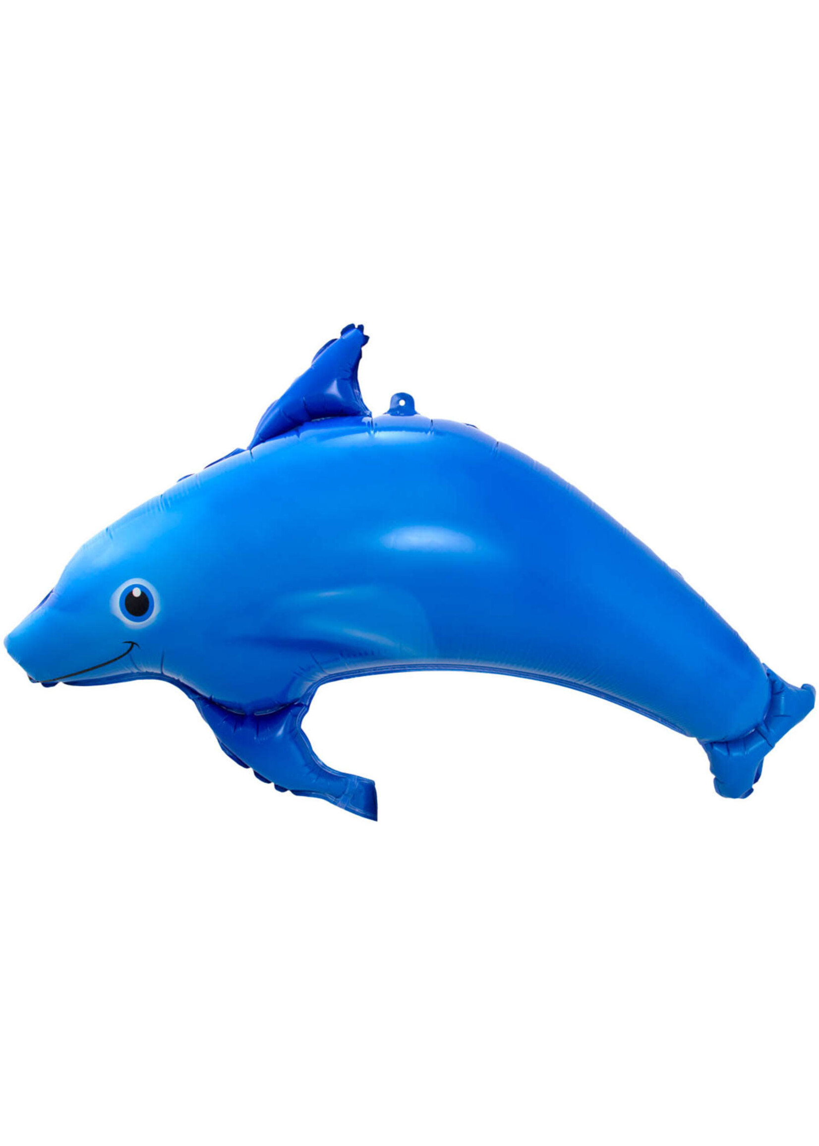 Feestkleding Breda Dolfijn folieballon - 99x70cm