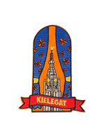 Feestkleding Breda Embleem grote kerk bloemetjesgordijn EMB-110