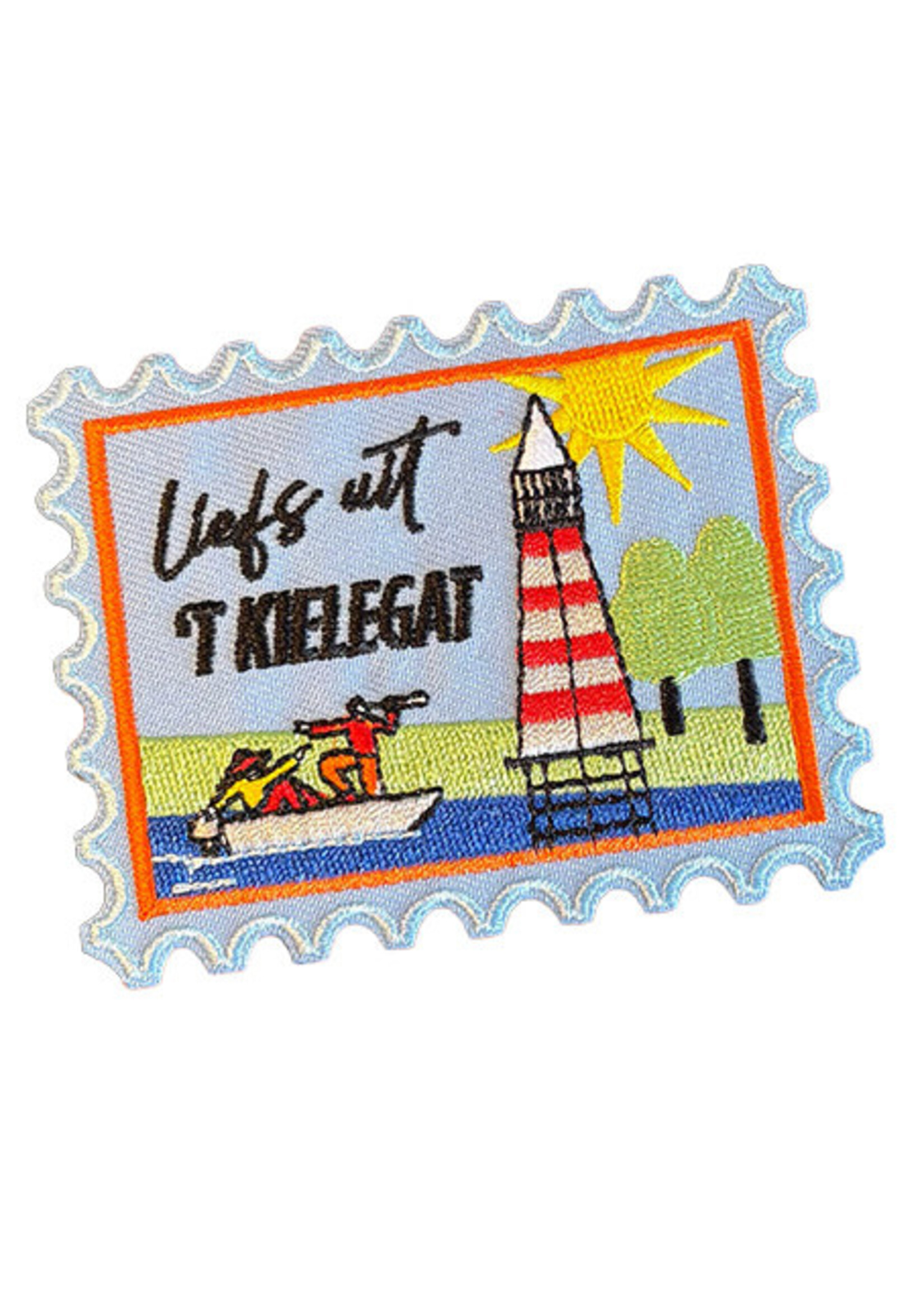 Feestkleding Breda Embleem Postzegel Liefs uit Kielegat EMB-112