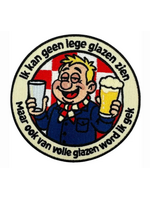 Feestkleding Breda Embleem Ik kan geen lege glazen zien... EMB-118