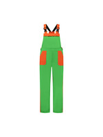 Feestkleding Breda Tuinbroek TB26535 groen-oranje