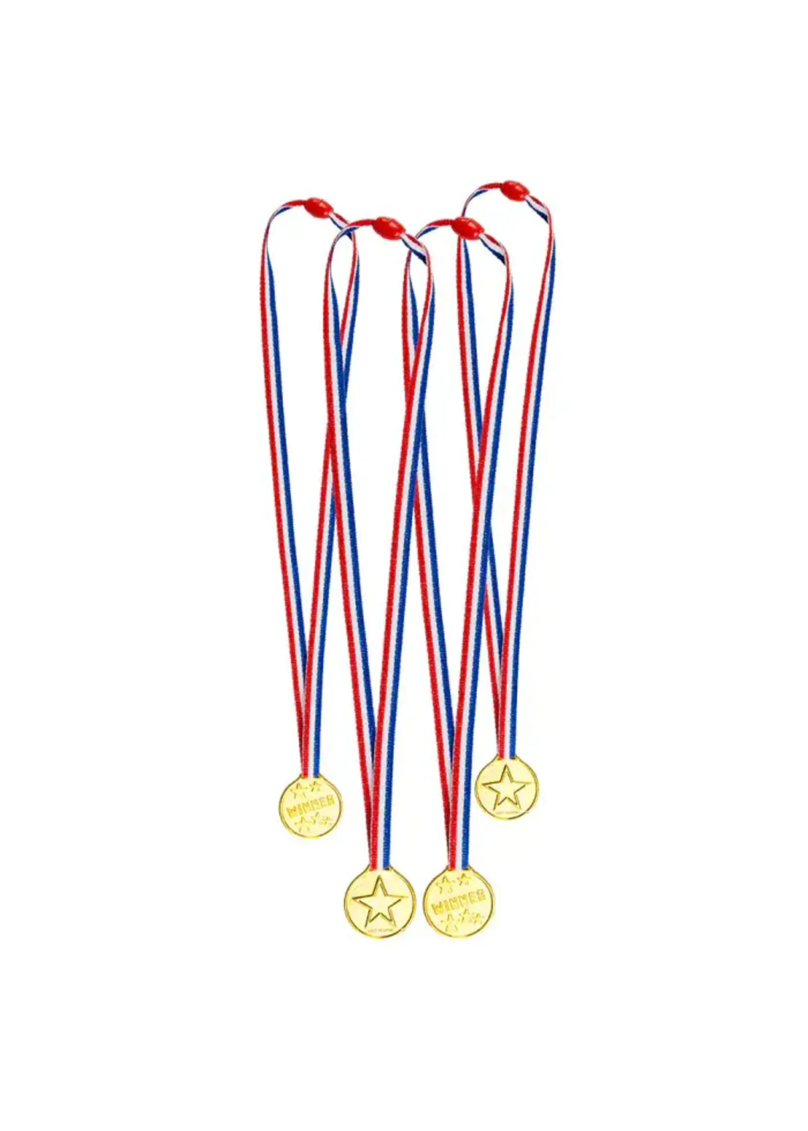 Feestkleding Breda Set 4 medailles Winner