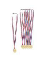Feestkleding Breda Set 6 medailles 'Winner'