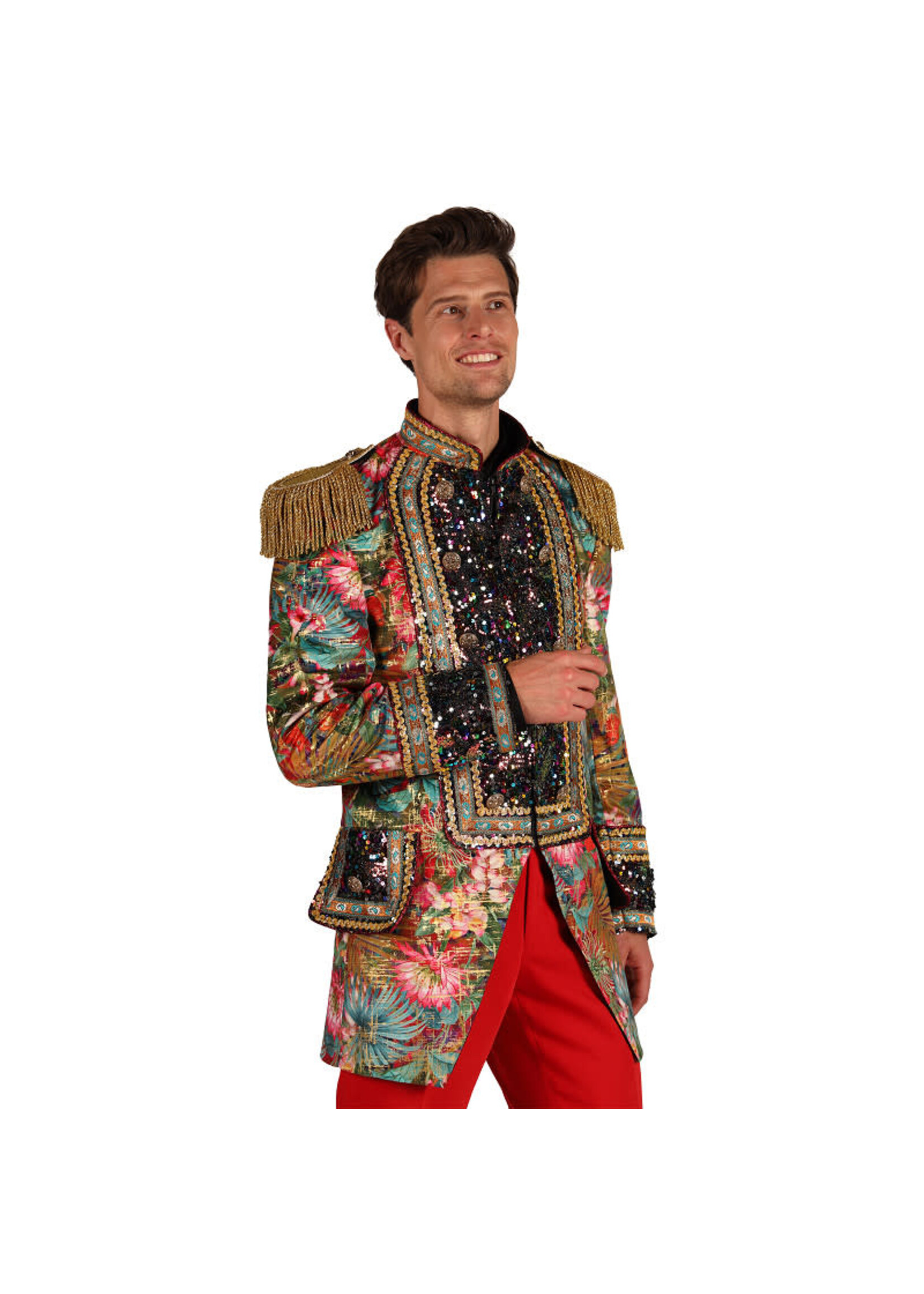 Thetru Jas heer "Carnevale Fiësta" Flower