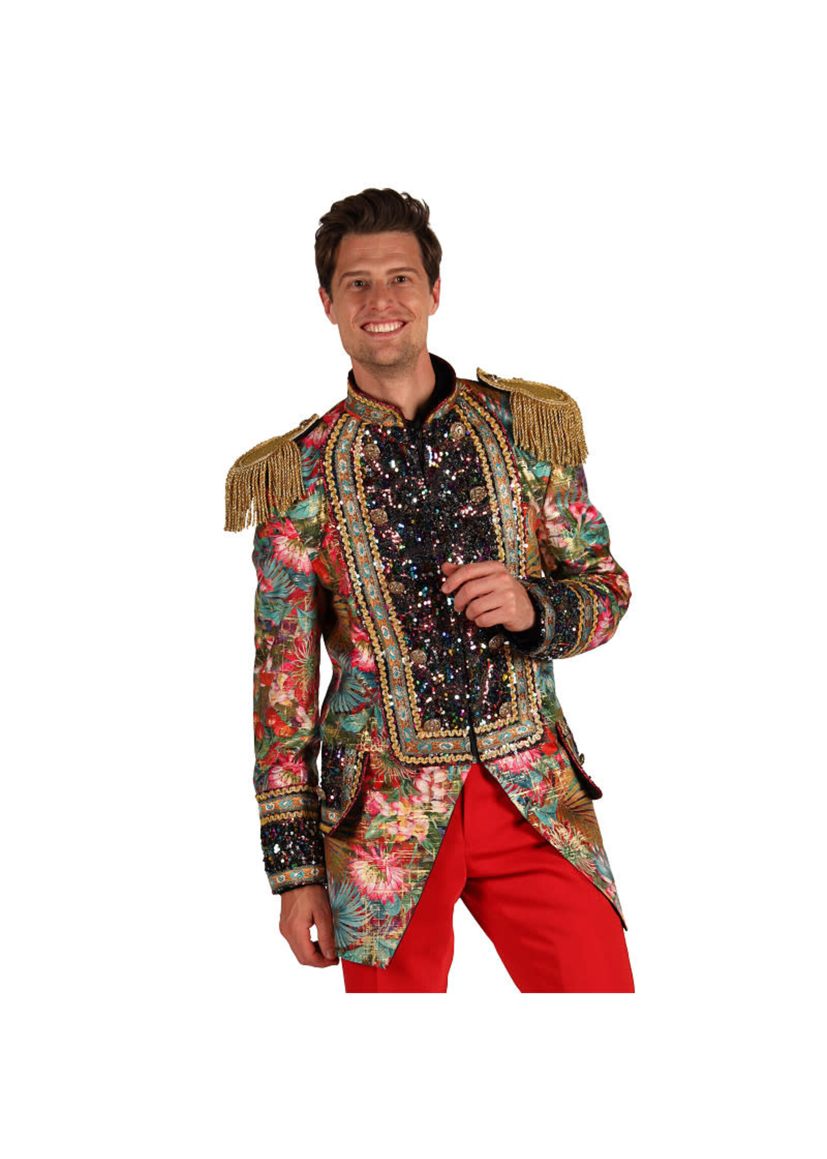 Thetru Jas heer "Carnevale Fiësta" Flower