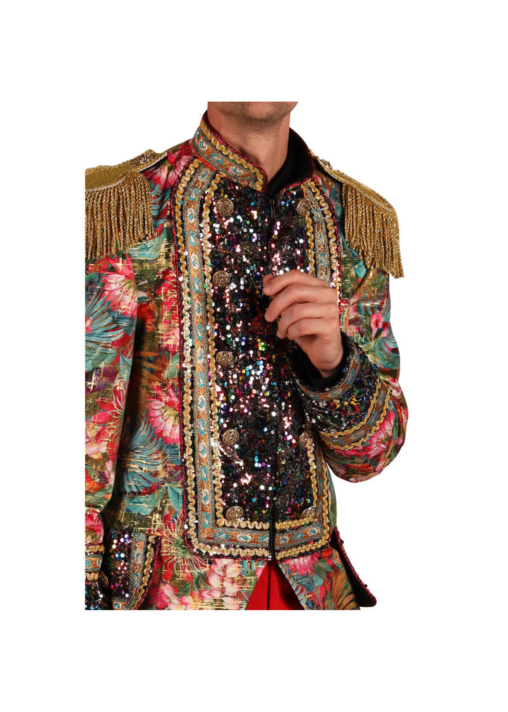 Thetru Jas heer "Carnevale Fiësta" Flower