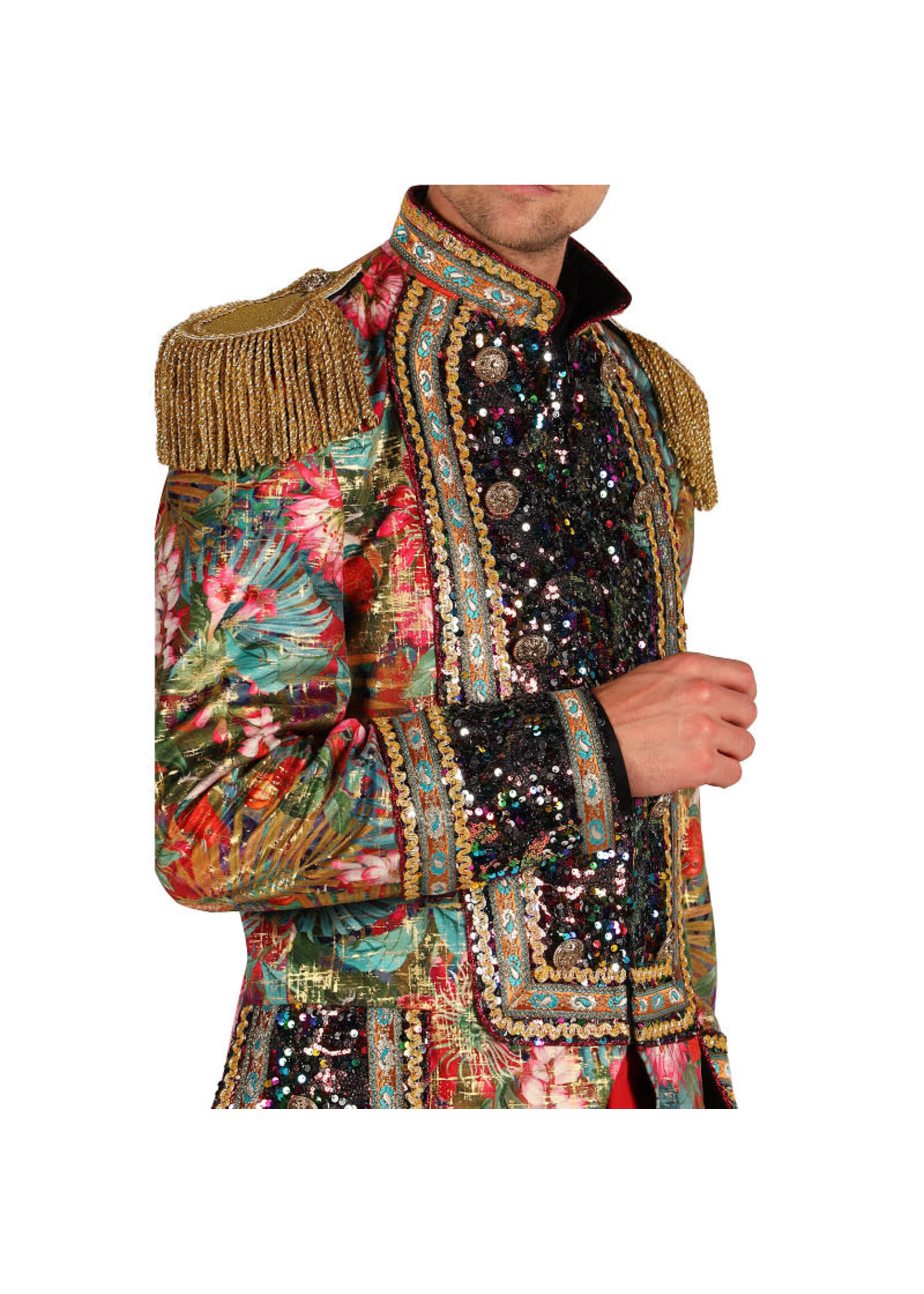 Thetru Jas heer "Carnevale Fiësta" Flower