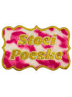 Feestkleding Breda Embleem Stoei Poeske met bont EMB-129