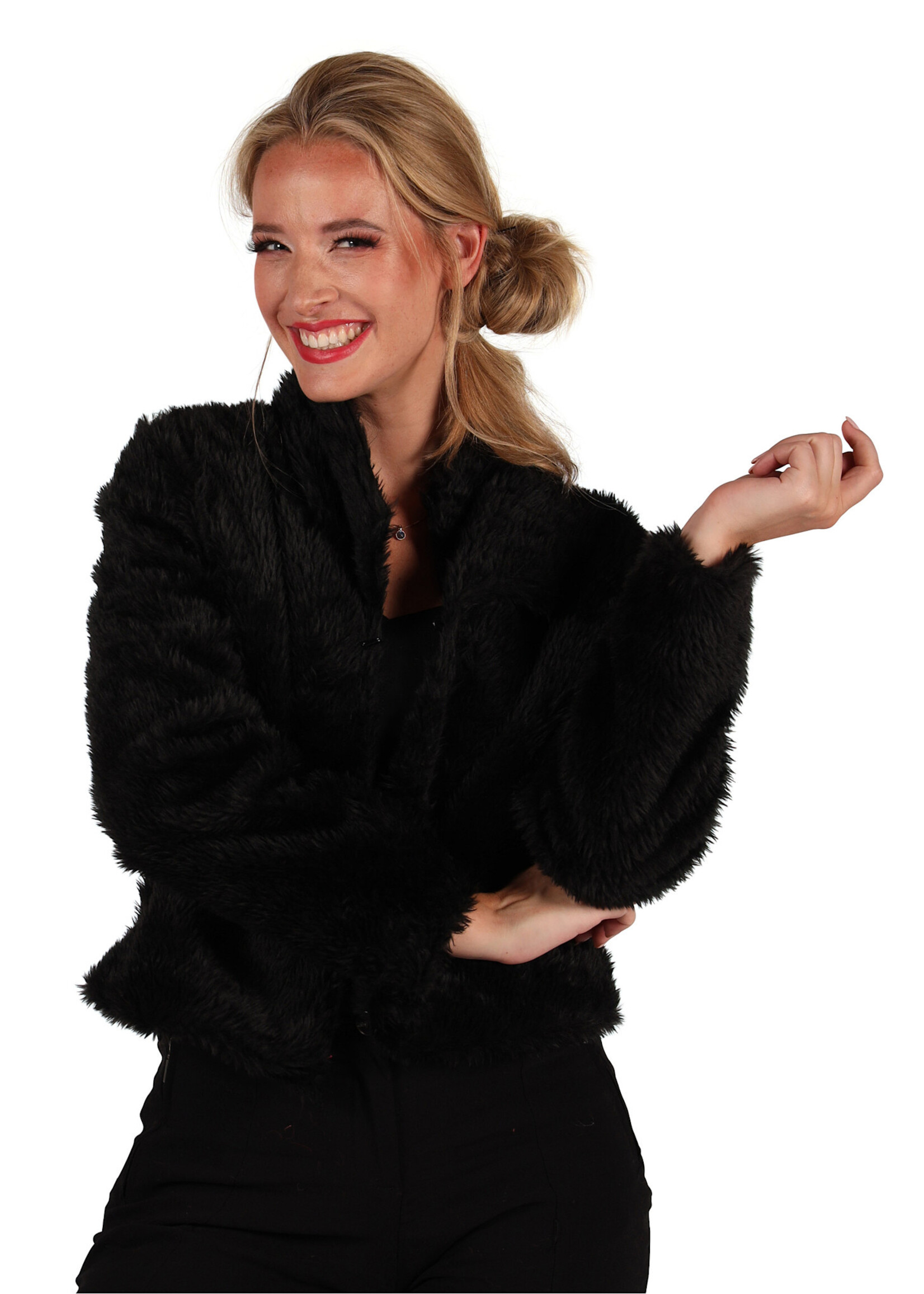 Thetru Bontjasje uni "Populair" Zwart