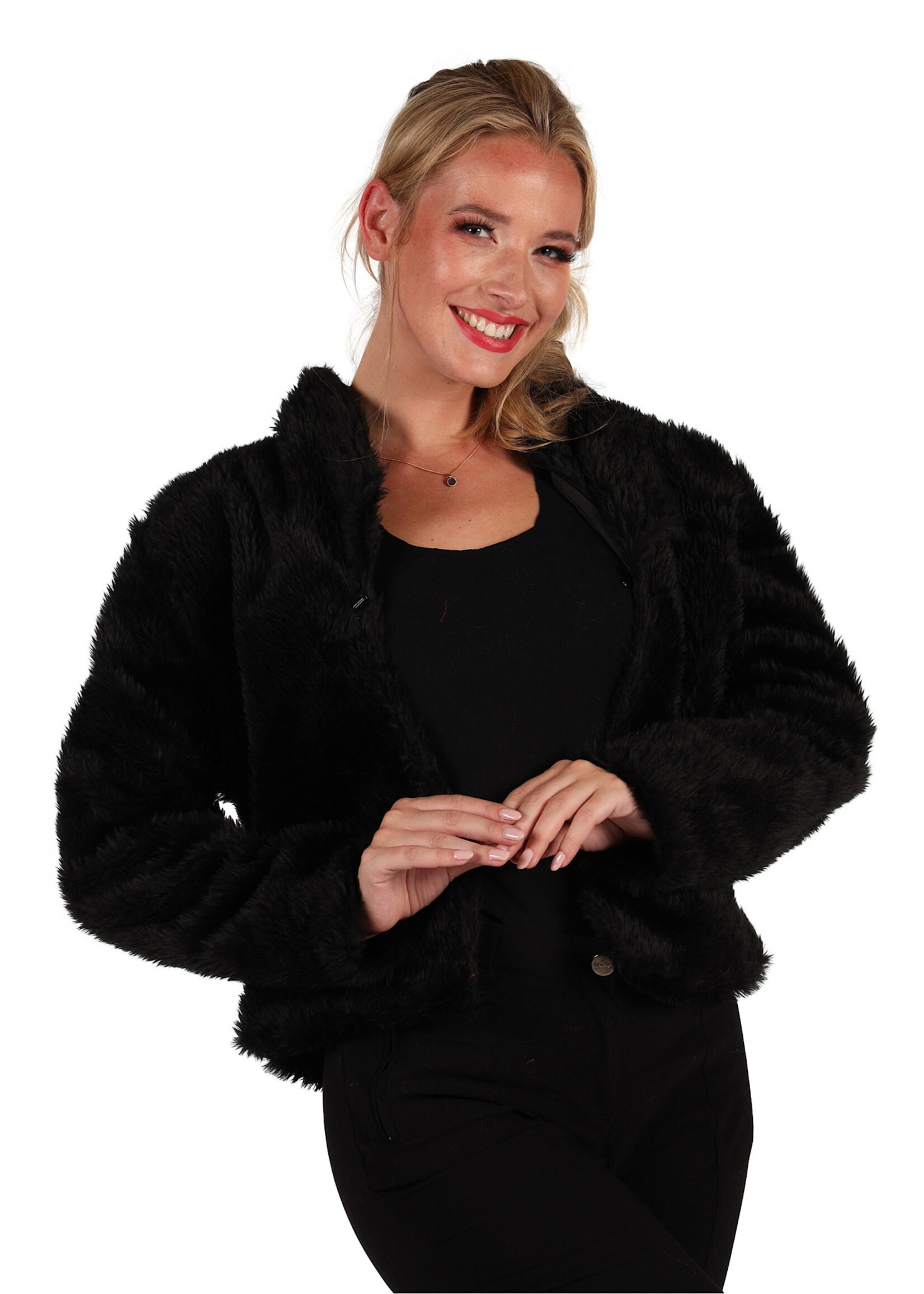 Thetru Bontjasje uni "Populair" Zwart