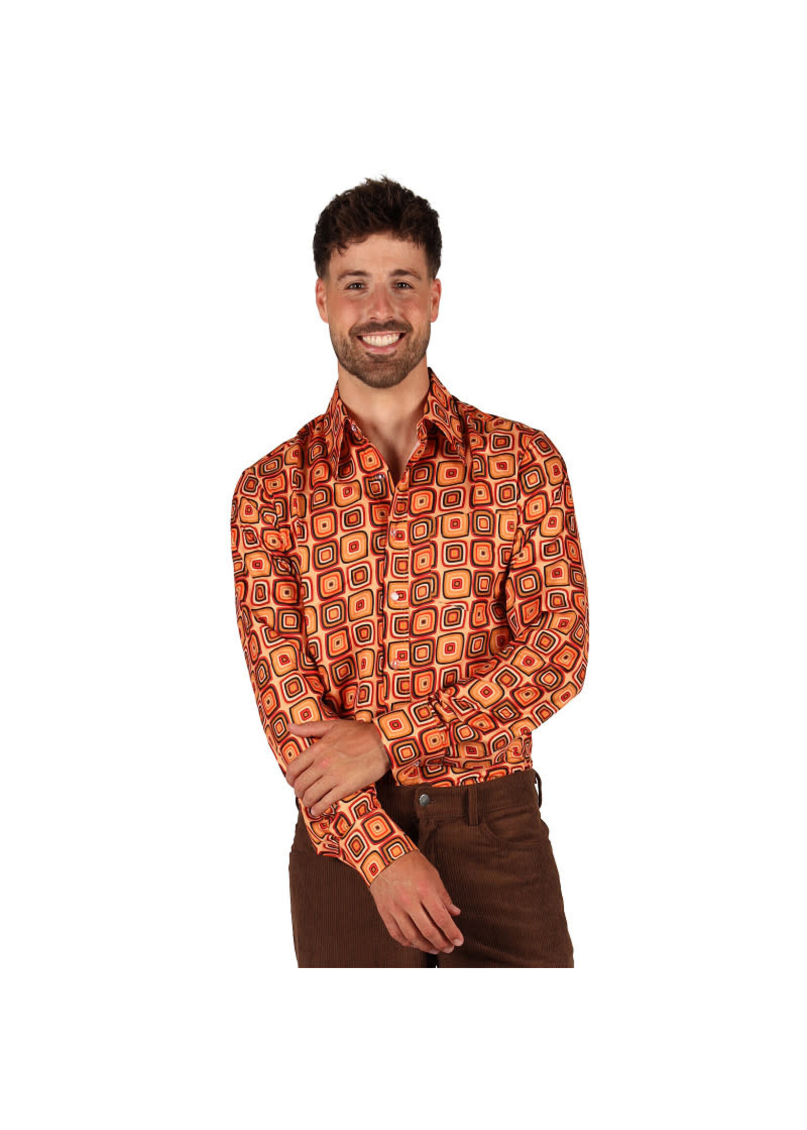 Feestkleding Breda Retro 70's Shirt Retro