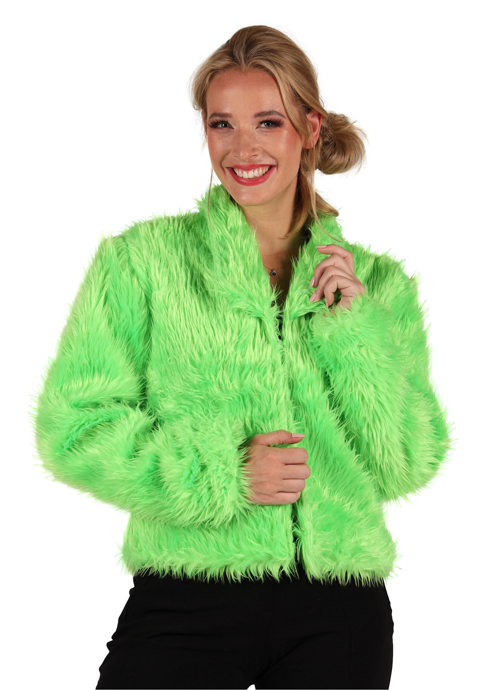 Thetru Bontjasje uni "Populair" Neongroen