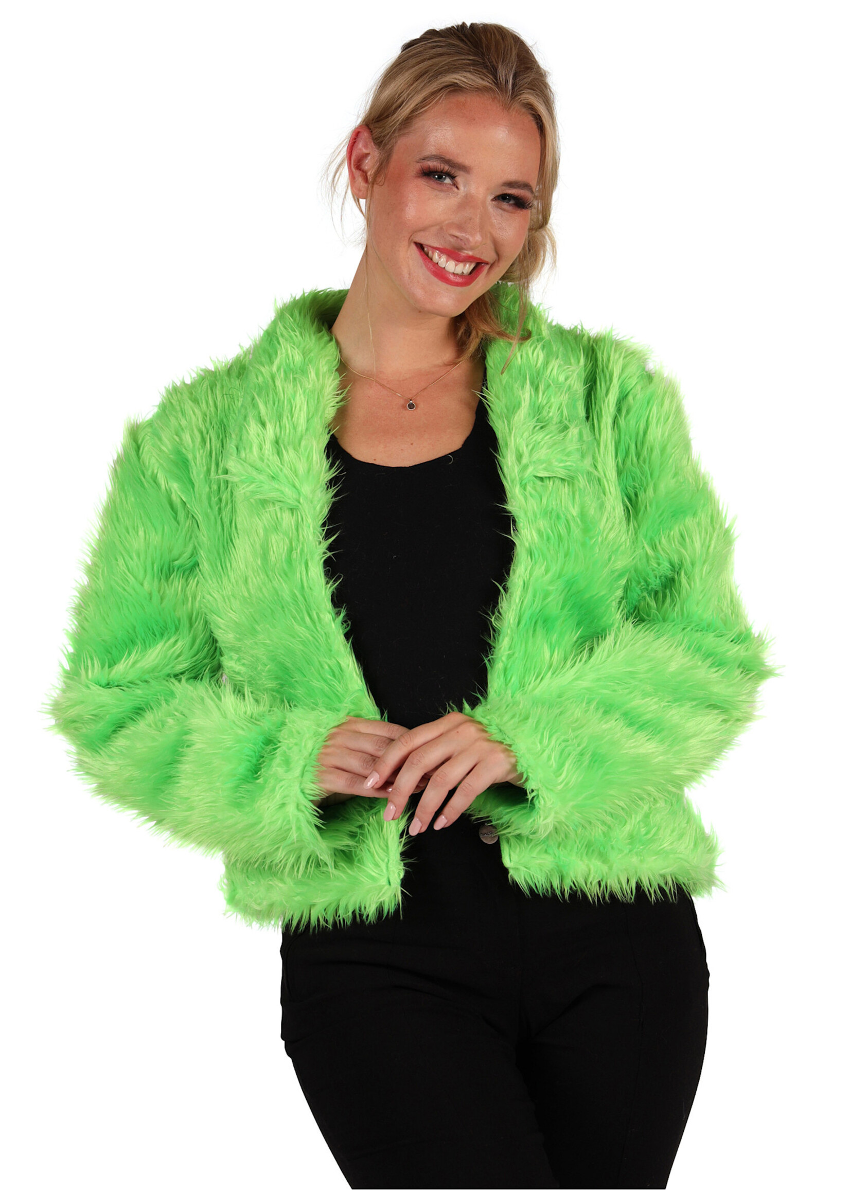 Thetru Bontjasje uni "Populair" Neongroen