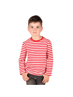 Thetru Gestreept shirt lange mouw kind Rood