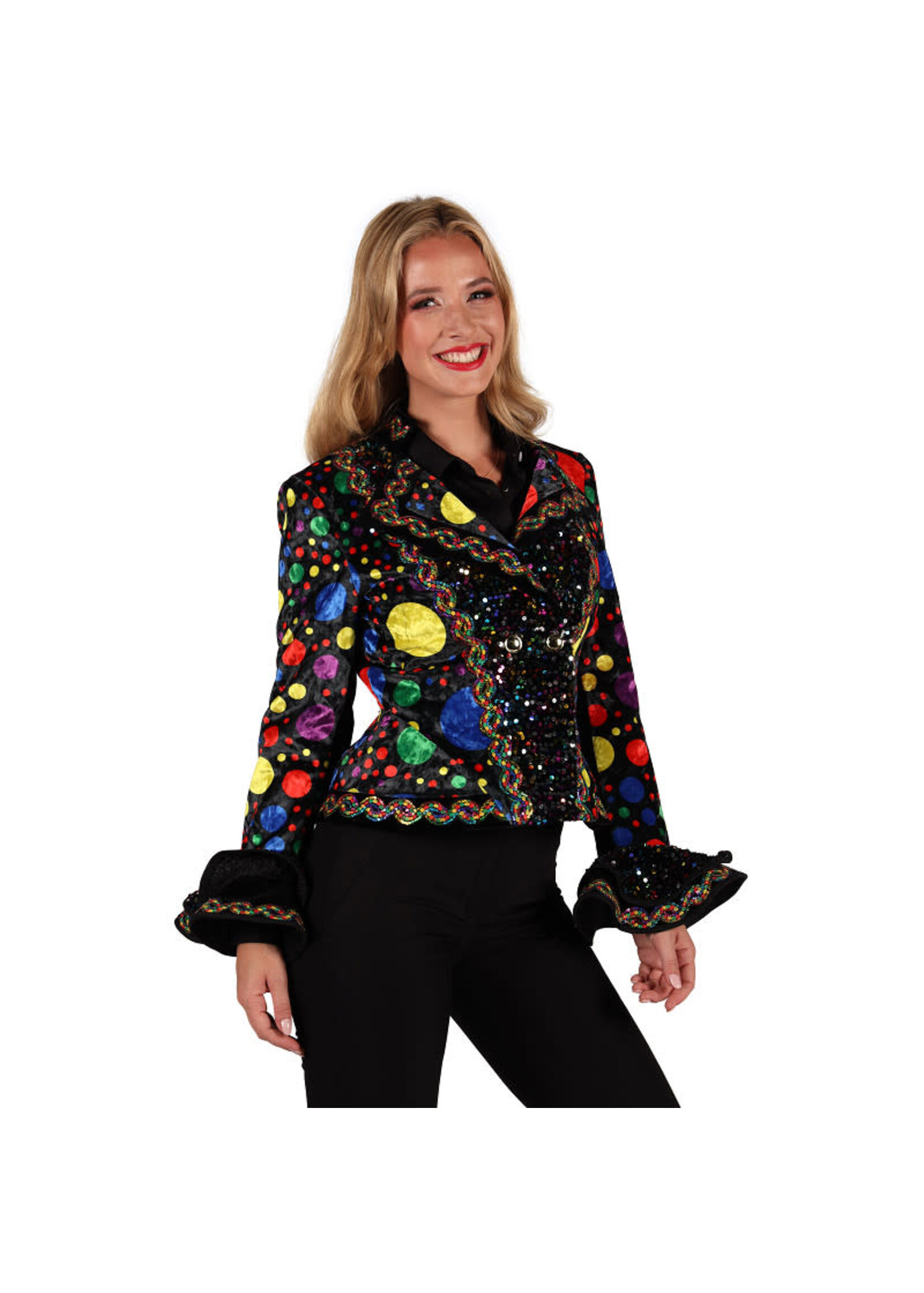 Feestkleding Breda Damesjas "1000 stars", Mix van kleuren