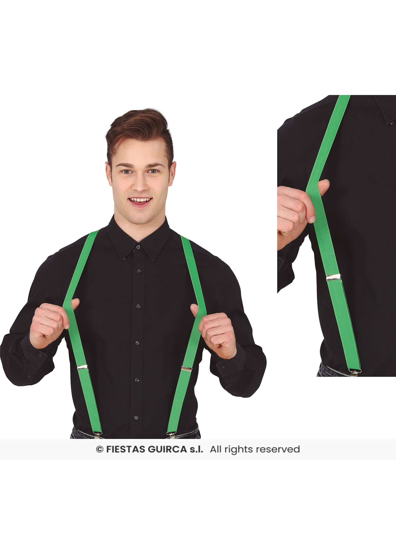 Fiestas Guirca Groene Bretels