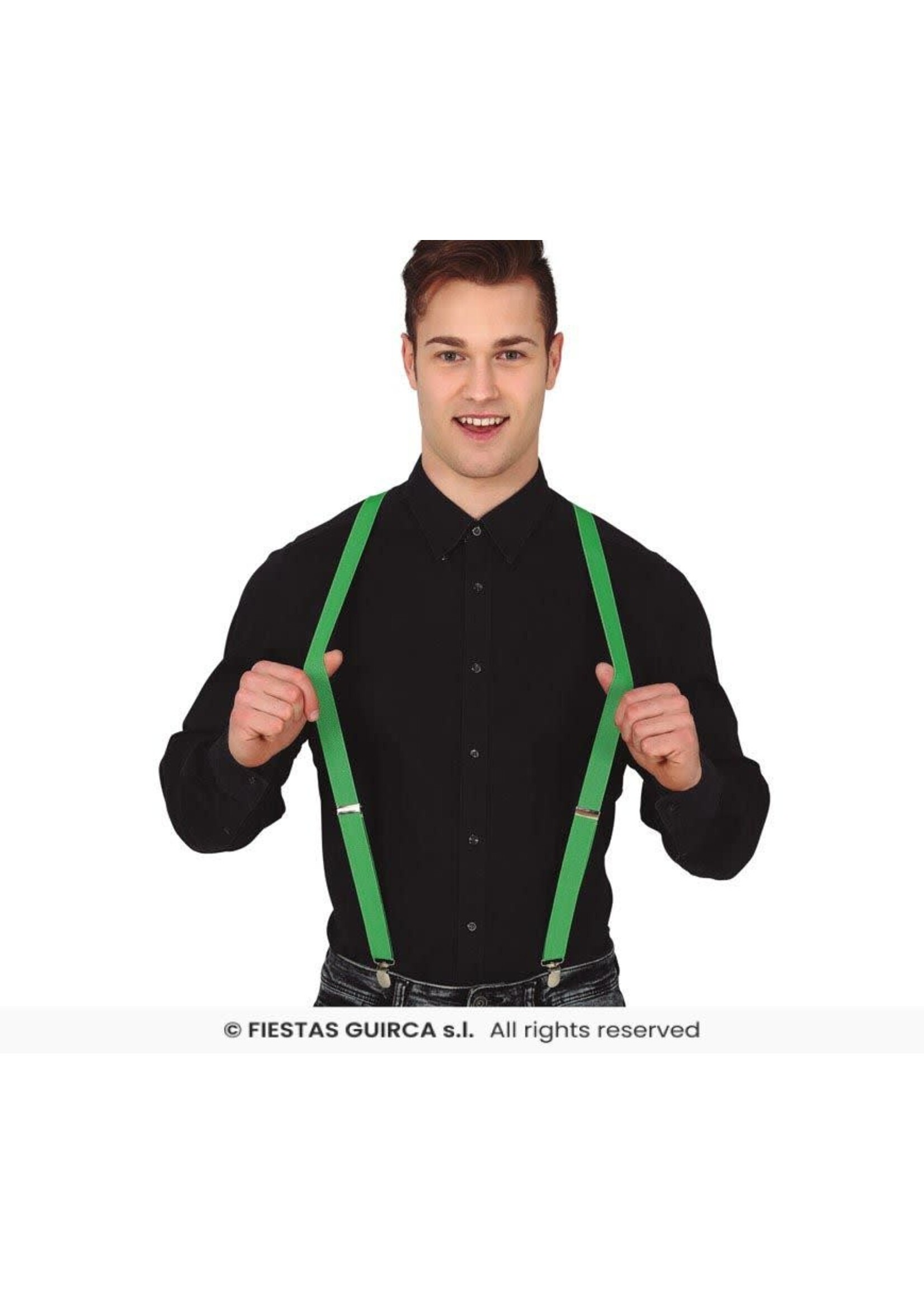 Fiestas Guirca Groene Bretels