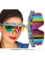 Fiestas Guirca 80's zonneklep bril