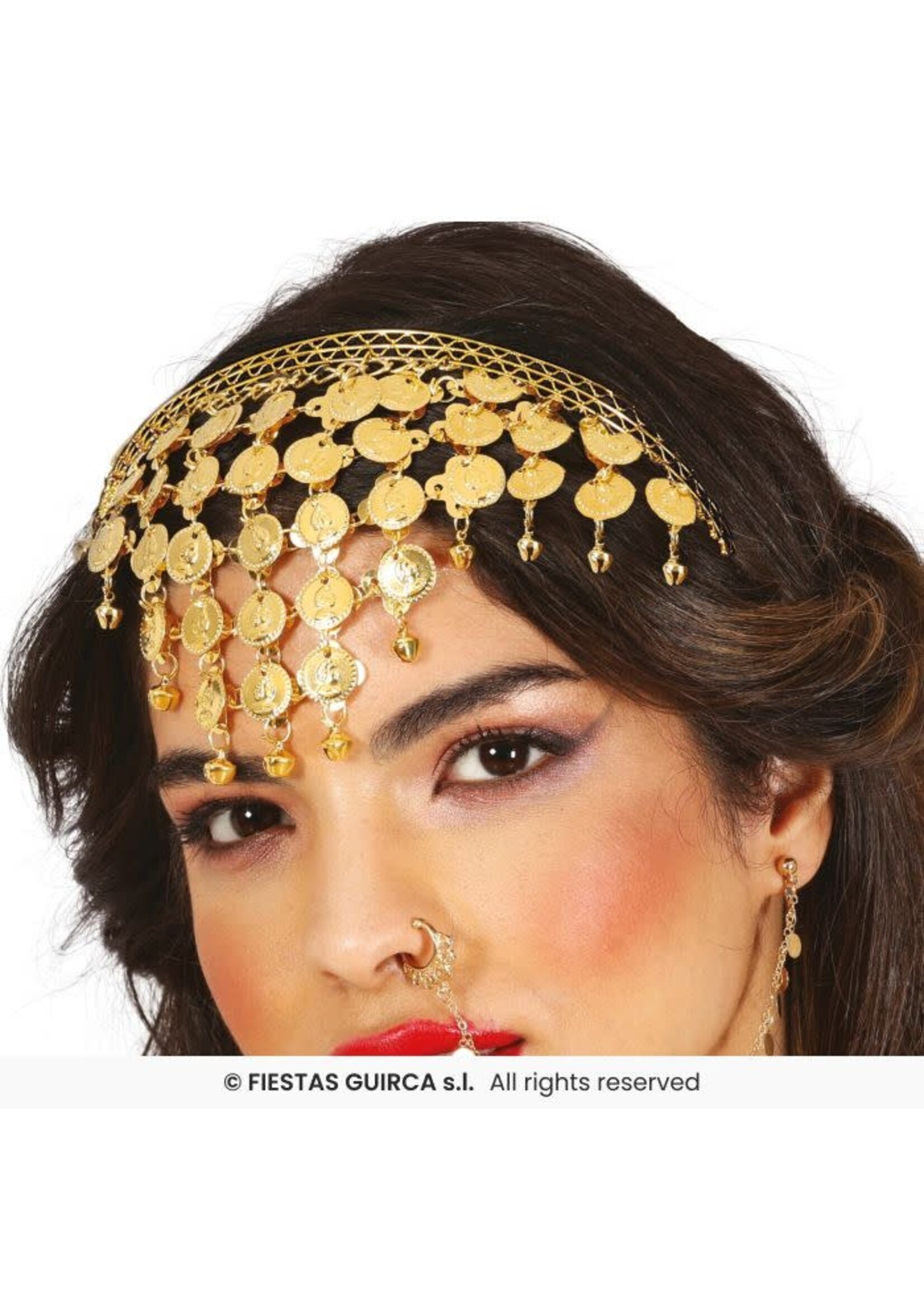 Fiestas Guirca Gouden munten diadeem