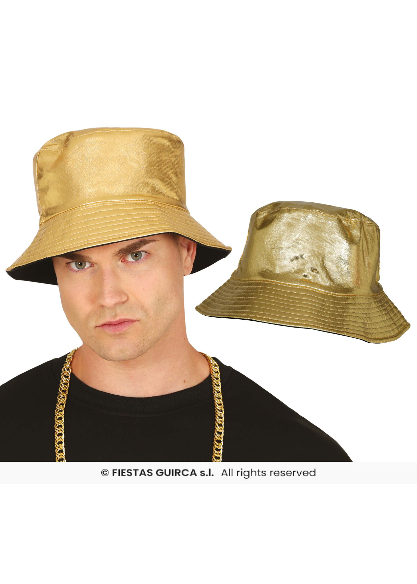 Fiestas Guirca Gouden vissershoedje