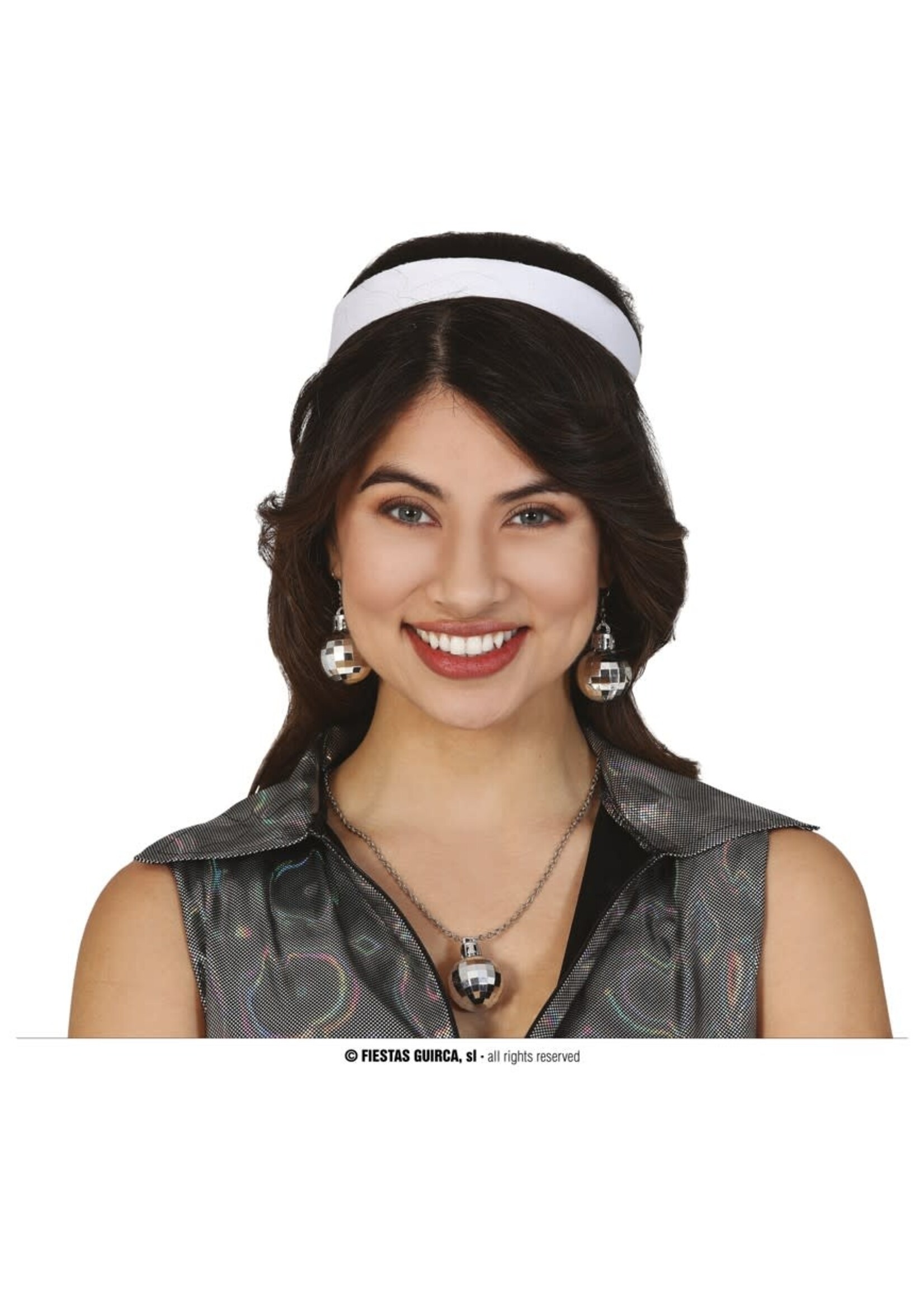 Fiestas Guirca Disco Bal met ketting jaren '70