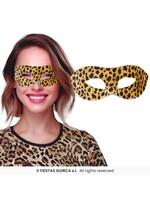 Fiestas Guirca Oogmasker panter