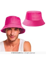 Fiestas Guirca Neon roze bucket hat