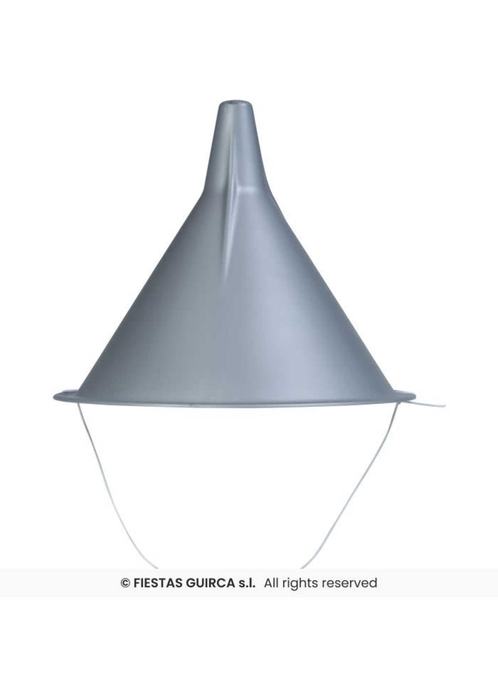 Fiestas Guirca Blikken man trechter hoed