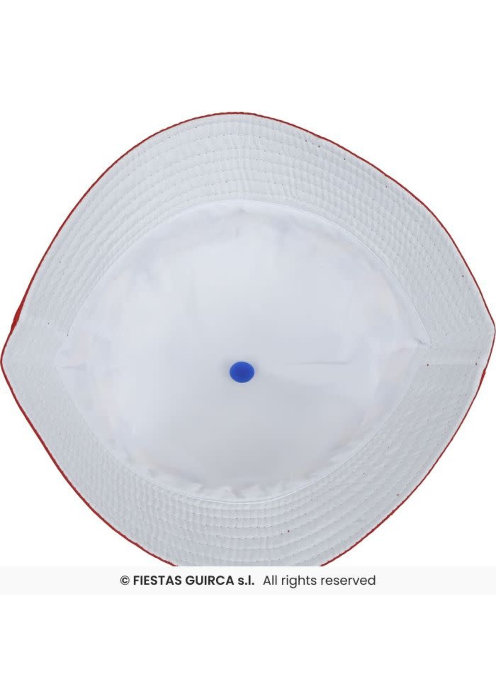 Fiestas Guirca Gekleurde vissershoed met propeller