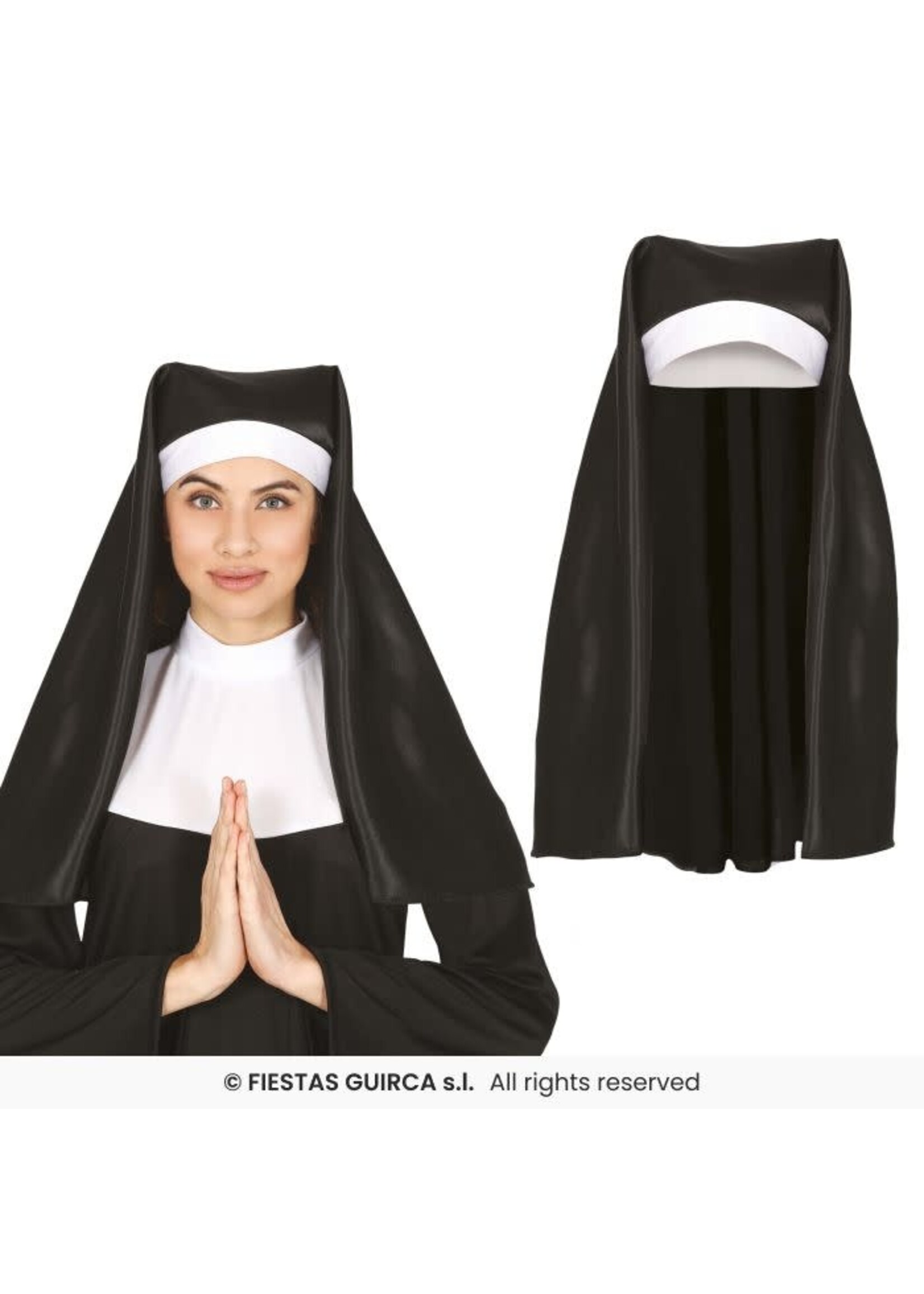 Fiestas Guirca Nonnenkap lang