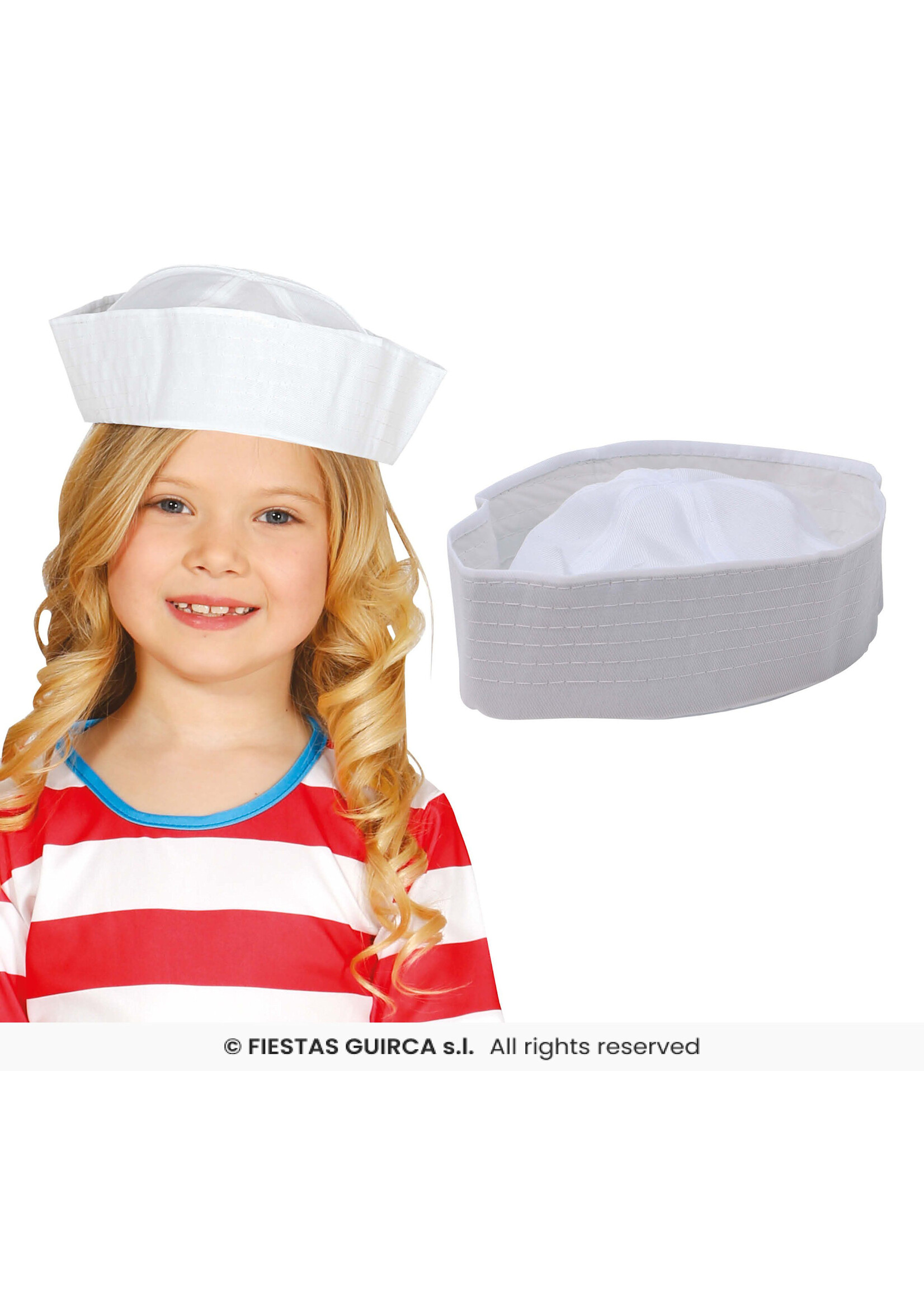 Fiestas Guirca Kind matrozen hoedje