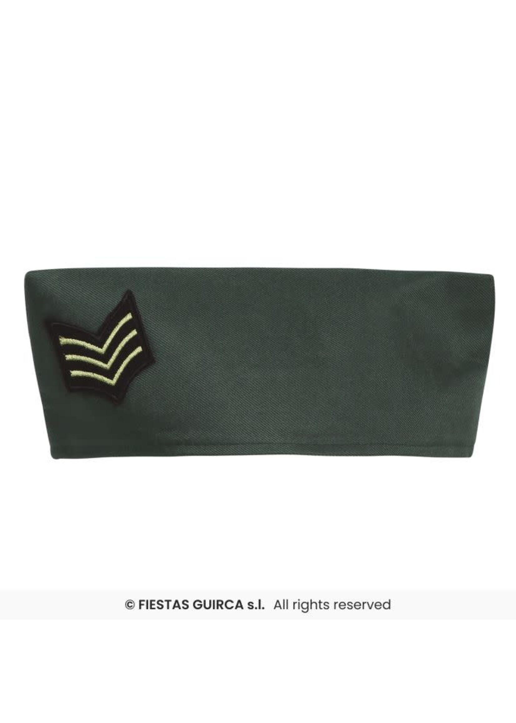 Fiestas Guirca Militairen hoedje